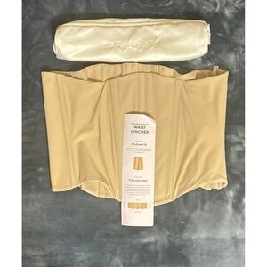 HoneyLove Waist Cincher Sculptwear Corset Size 1X Beige Zipper and Hook Closure